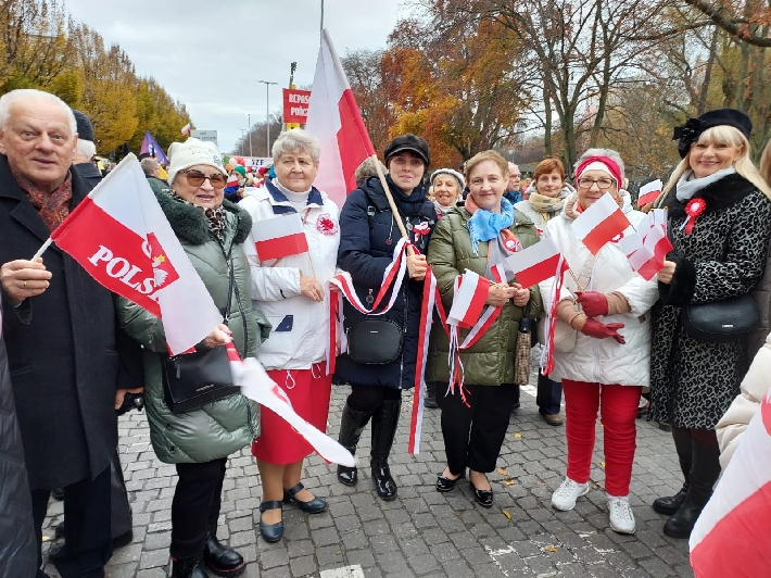 Radośnie i patriotycznie